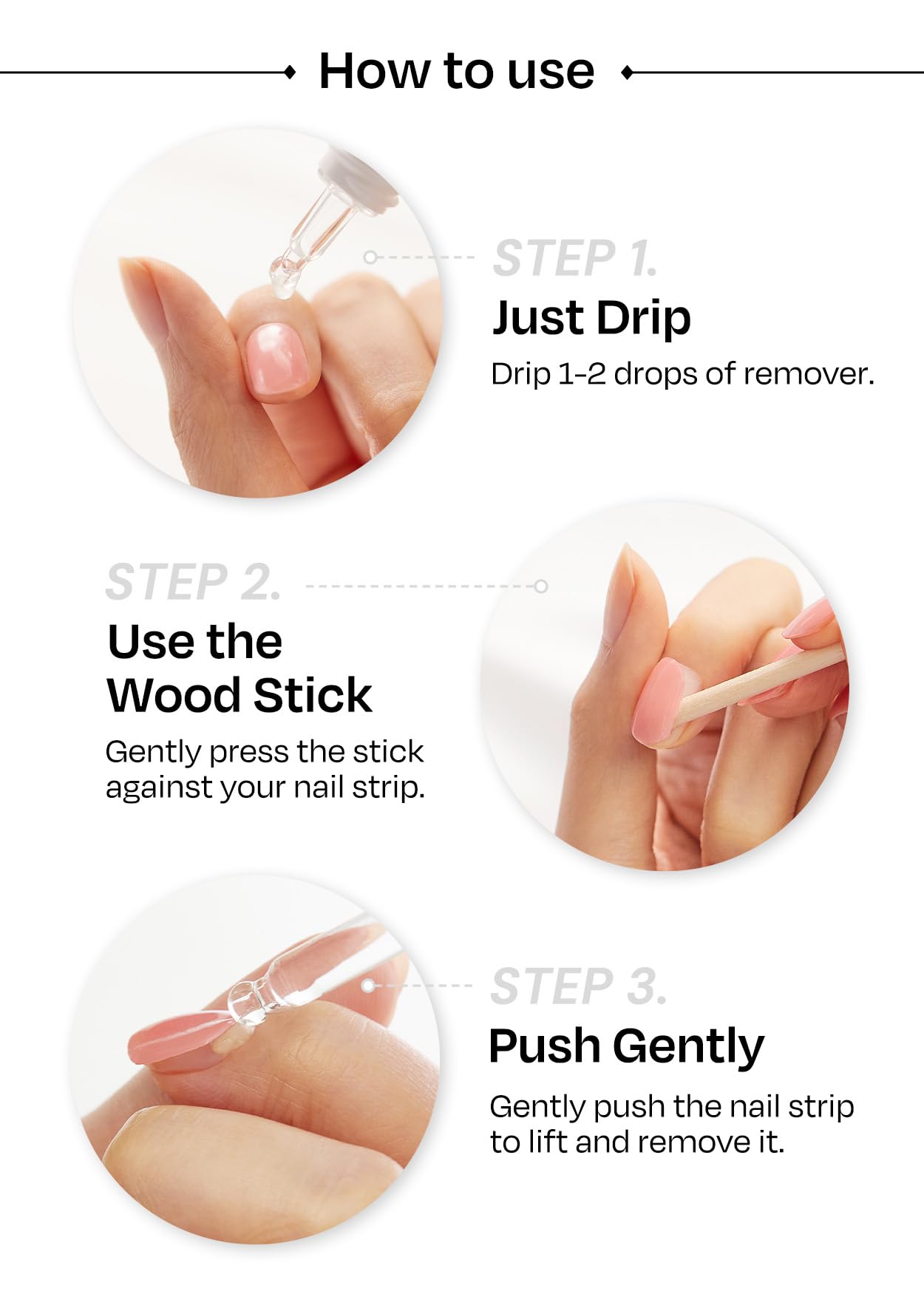 ohora Semi Cured Gel Nail Set of 2 (N Spring 001 & Pro Easy Peel Remover) - Professional Salon-Quality Nail Care