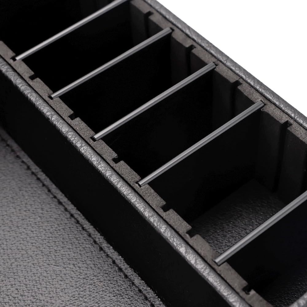 Hairdressing Tool Holder - Multifunctional PU Leather Barber Storage Box | Large Scissors & Accessories Case