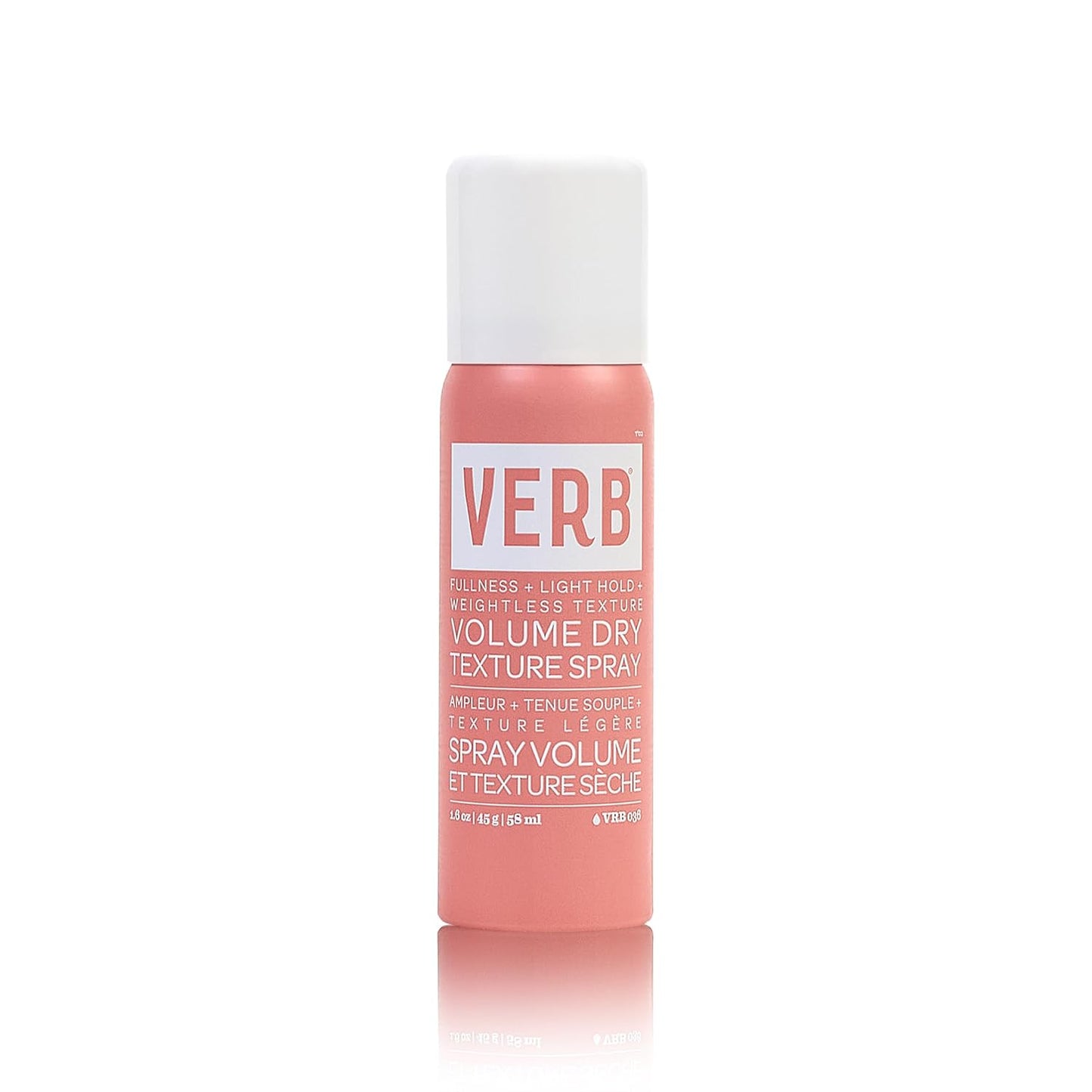 VERB Volume Dry Texture Spray - Boosts Hair Volume & Fullness | Sulfate-Free, Paraben-Free, Gluten-Free