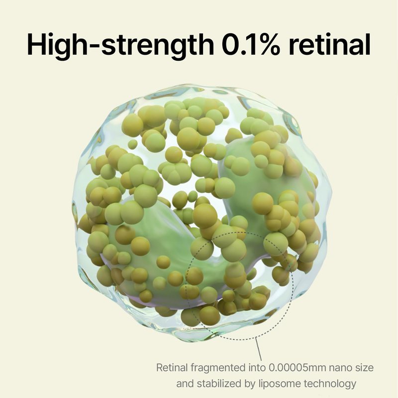celimax The Vita A Retinal Shot Tightening Booster | 0.1% Retinal, 3% Matryxyl, High-Strength Retinoid for Anti-Aging, Pore Minimizer, Wrinkles & Fine Lines, Firmer Skin, 15ml, Korean Skin Care Gift