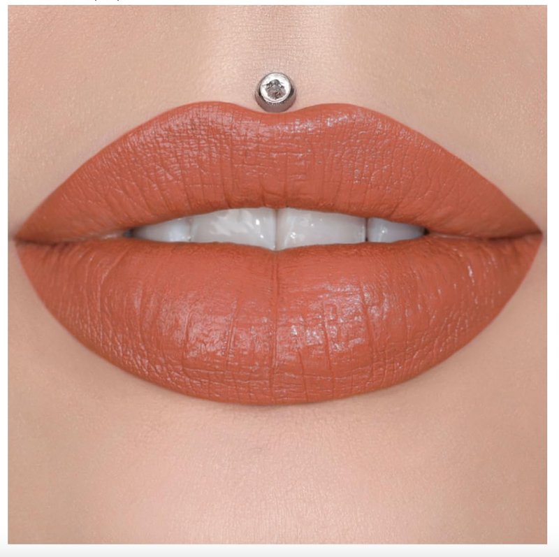Jeffree Star Cosmetics Velvet Trap Lipstick – Libra Lynn (Medium) – Richly Pigmented, Long-Wear Lip Color with Luxurious Velvet-Matte Finish in Iconic Pink Packaging