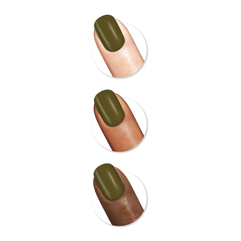 Sally Hansen Insta-Dri Nail Polish - Quick Dry, Streak-Free Shine | Emerald Green | 529 Later Alligator