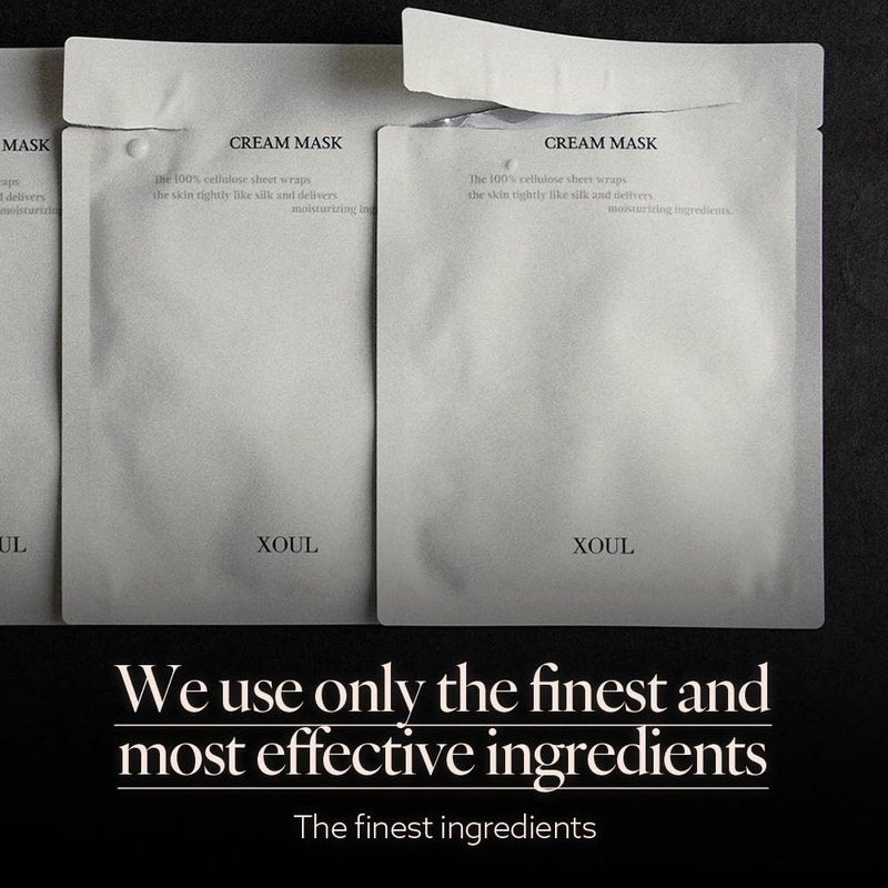 XOUL Secret Solution Cream Mask - Premium Korean Skincare for Deep Hydration, Skin Barrier Strengthening, and Radiance Boosting