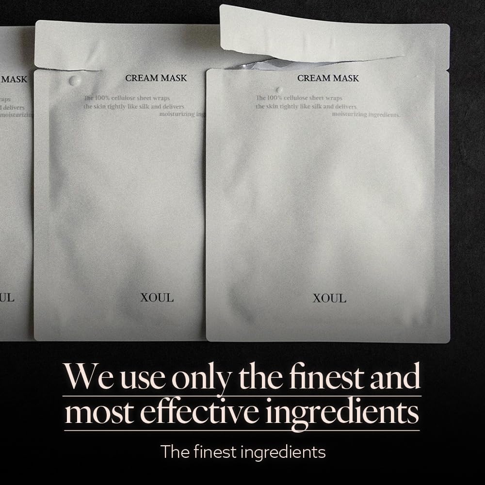 XOUL Secret Solution Cream Mask - Premium Korean Skincare for Deep Hydration, Skin Barrier Strengthening, and Radiance Boosting