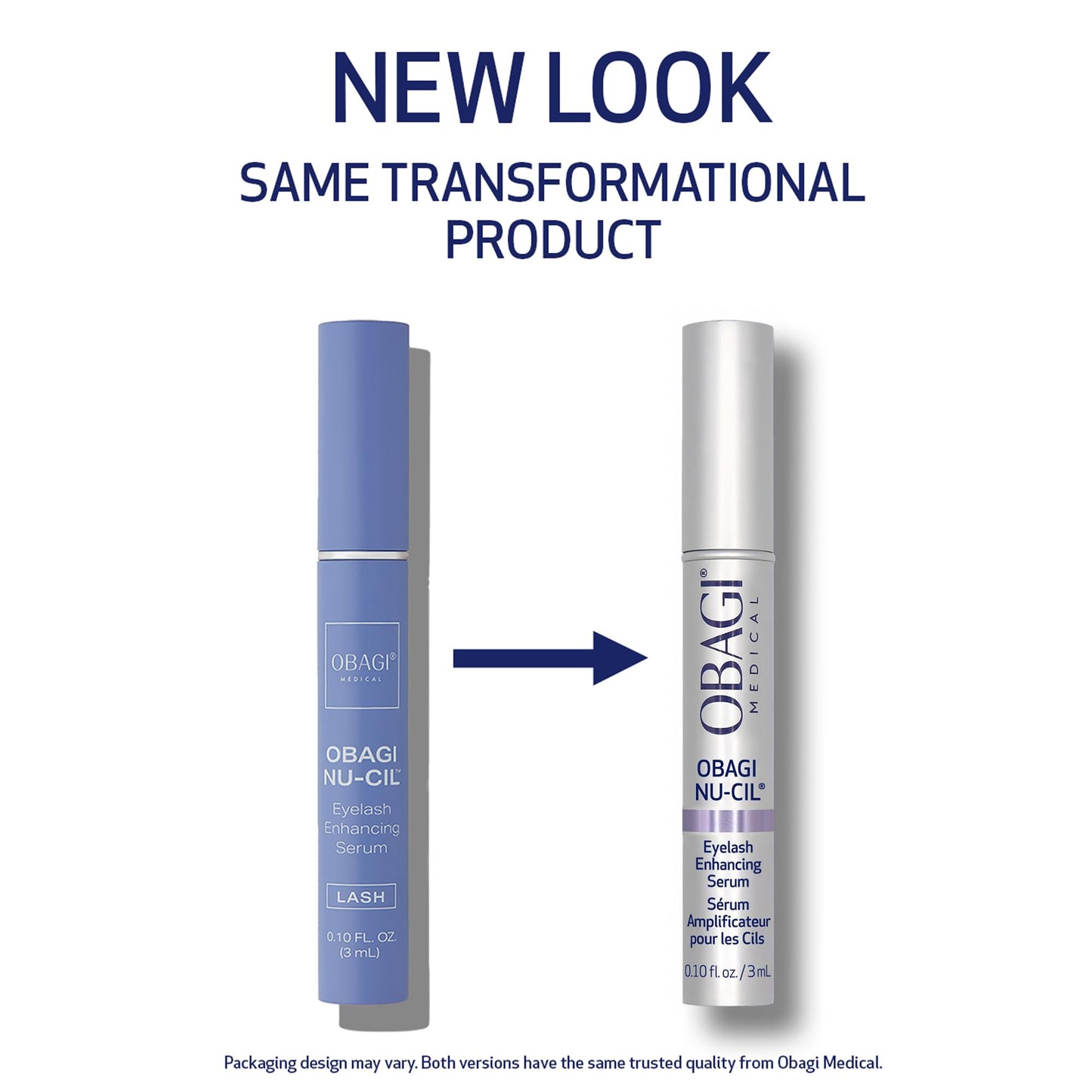 Obagi Nu-Cil Eyelash Enhancing Serum – Nourishing Lash Serum with Biotin for Thicker & More Defined-Looking Lashes – 0.1 oz