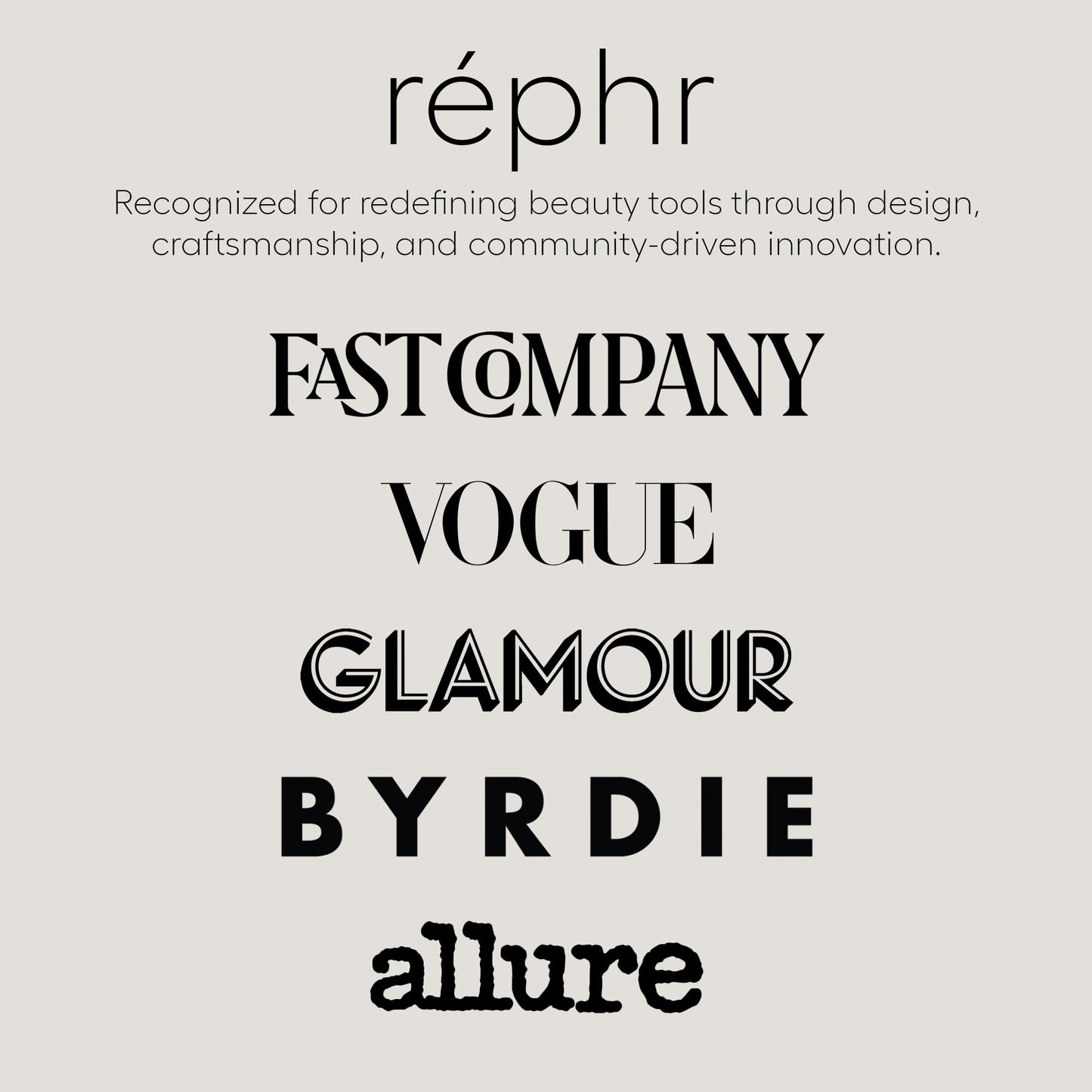 rephr 20R Wide & Flat Eyelash Curler, Double-Barrel Design with 5 Refill Pads, New Improved Durable Coating, Curvature for Universal Eye Shapes