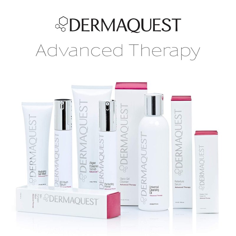 DermaQuest Advanced Therapy Foaming Glyco Gel Based Cleanser with 15% Glycolic Acid & Lactic Acid - Deep Cleansing Daily Face Wash for Oily Skin and Papular Acne (6 oz)