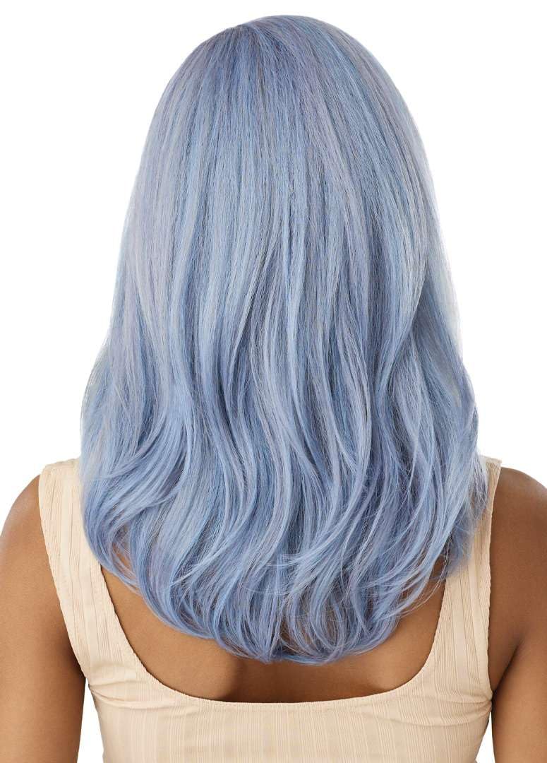 Outre Lace Front Wig - Melted Hairline - Hali (OFF BLACK 1B)