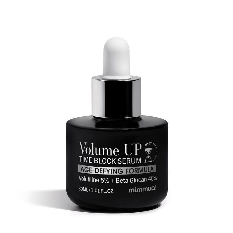 Volume UP Time Block Serum | Volufiline Serum for Skin Volume | 5% Volufiline + 40% Beta Glucan | Botox in a Bottle | Plumps Skin by Stimulating Fat Cells | Anti-Aging Topical Filler