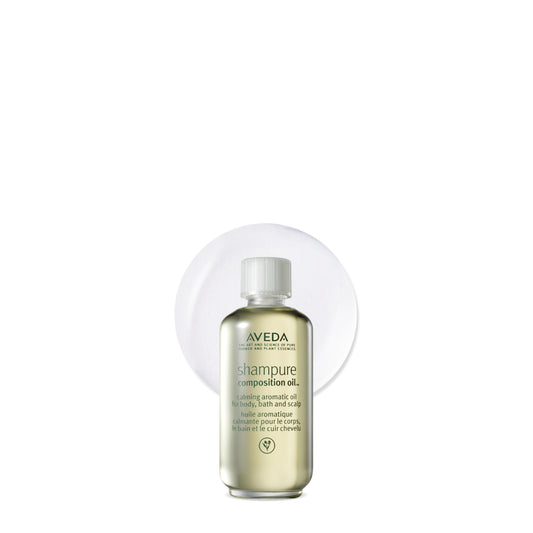 Aveda Shampure Composition Oil | Bath, Body & Scalp | with Meadowfoam Oil & Certified Organic Sunflower | Calming Aroma of Certified Organic Lavender, Petitgrain, Ylang Ylang, 1.7 Fl Oz