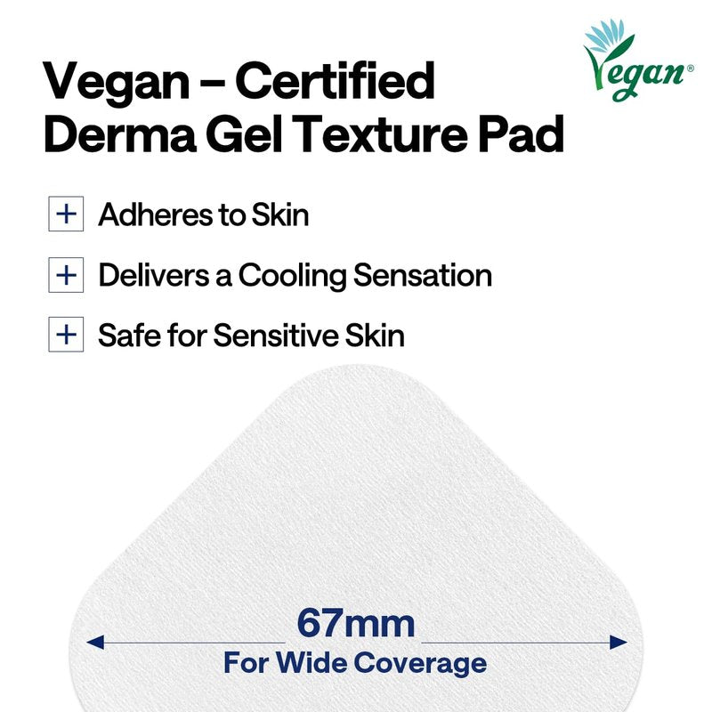 MEDIHEAL Toner Pads - Watermide Moisture Pad (100 count) for Intensive Hydration & Soothing - Contains Squalane to Increase Absorption Rate - Vegan Derma Gel Texture Pad, Korean Skin Care