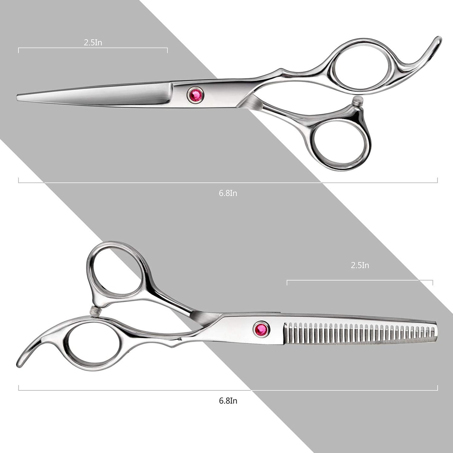 Hair Thinning Scissors Hair Cutting Scissors Kit, Fcysy Tijeras De Peluqueria Profesional Hair Trimming Scissors Haircut Scissors Blending Shears Set, Baber Shears Layering Scissors Hair Accessories