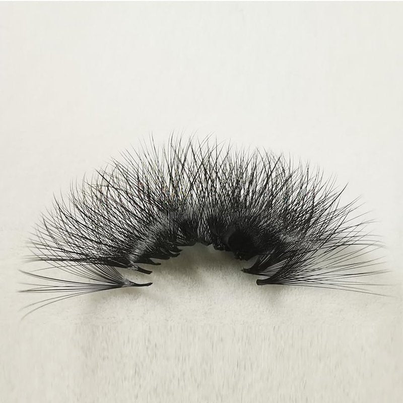 25D D Curl Mix Eyelash Extensions - 1000pcs Handmade Pinching Premade Lash Fans | Mega Volume
