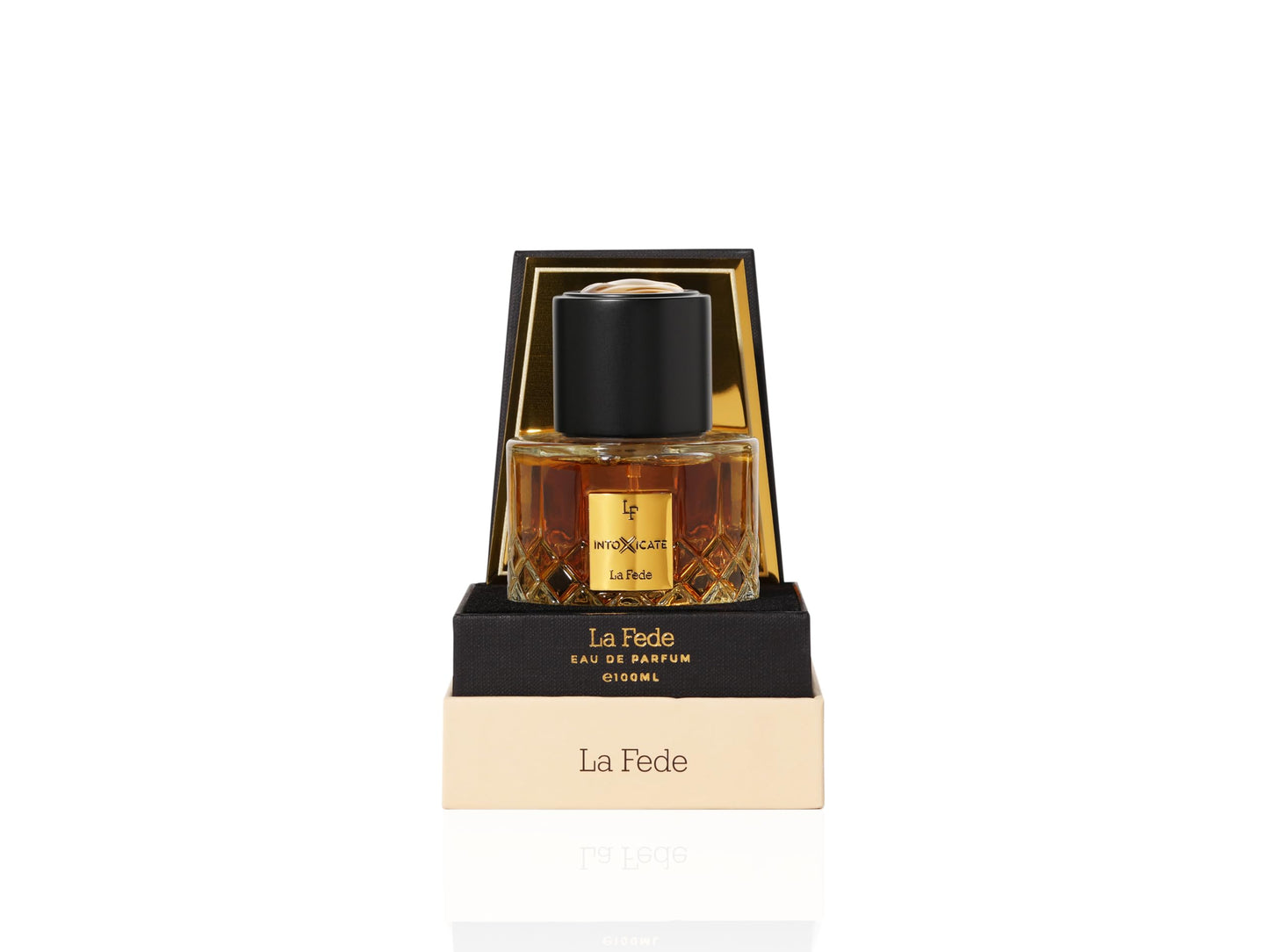 Khadlaj La Fede Intoxicate Eau de Parfum Spray for Unisex, 3.4 Ounce