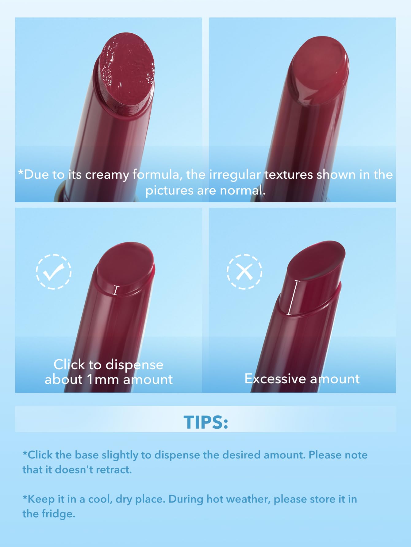 SHEGLAM Pout-Perfect Moisturizing Solid Lip Gloss with Plumping Serum Non Sticky Lipstick with Coconut Oil