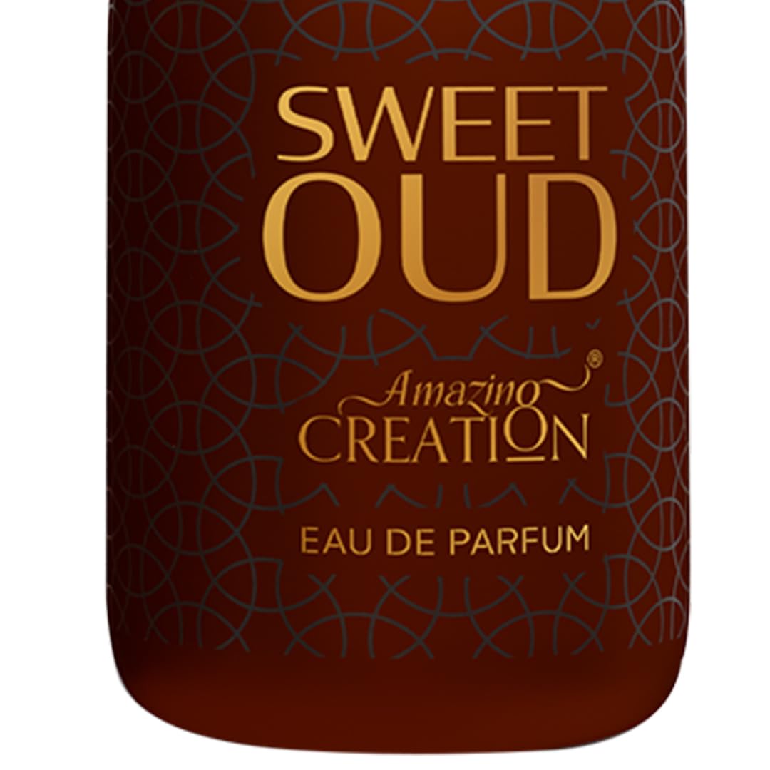 Sweet Oud Eau de Parfum for Men & Women - Long-Lasting Fragrance | 3.4 fl oz / 100ml