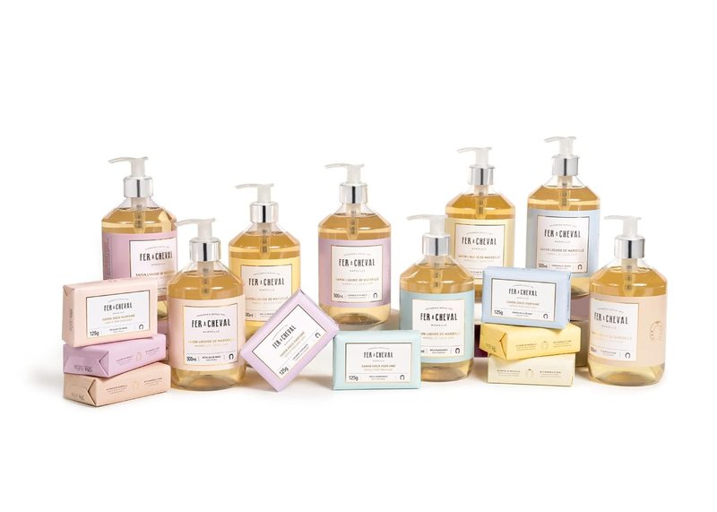 White Tea & Yuzu Marseille Liquid Soap - Luxurious Hydration with Shea Butter & Almond Oil | Set of 2, 16.9 fl oz