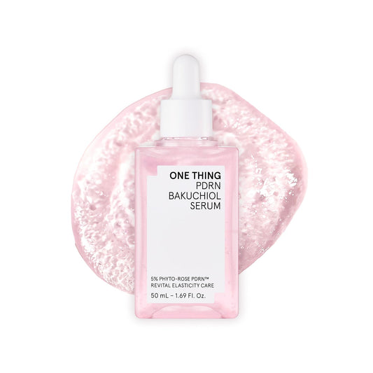 ONE THING PDRN Bakuchiol Serum, Daily Moisturizing Face Serum for Plump and Smooth Skin, Inner Moisture, Hydrating, Revitalizing 1.69 fl oz