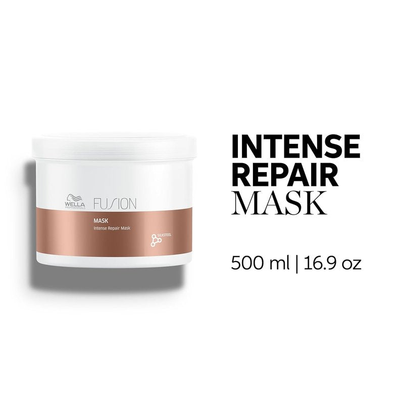 Wella Professionals Fusion Intense Repair Hair Mask - Repair Damaged Hair & Reduce Breakage | 6.8 oz