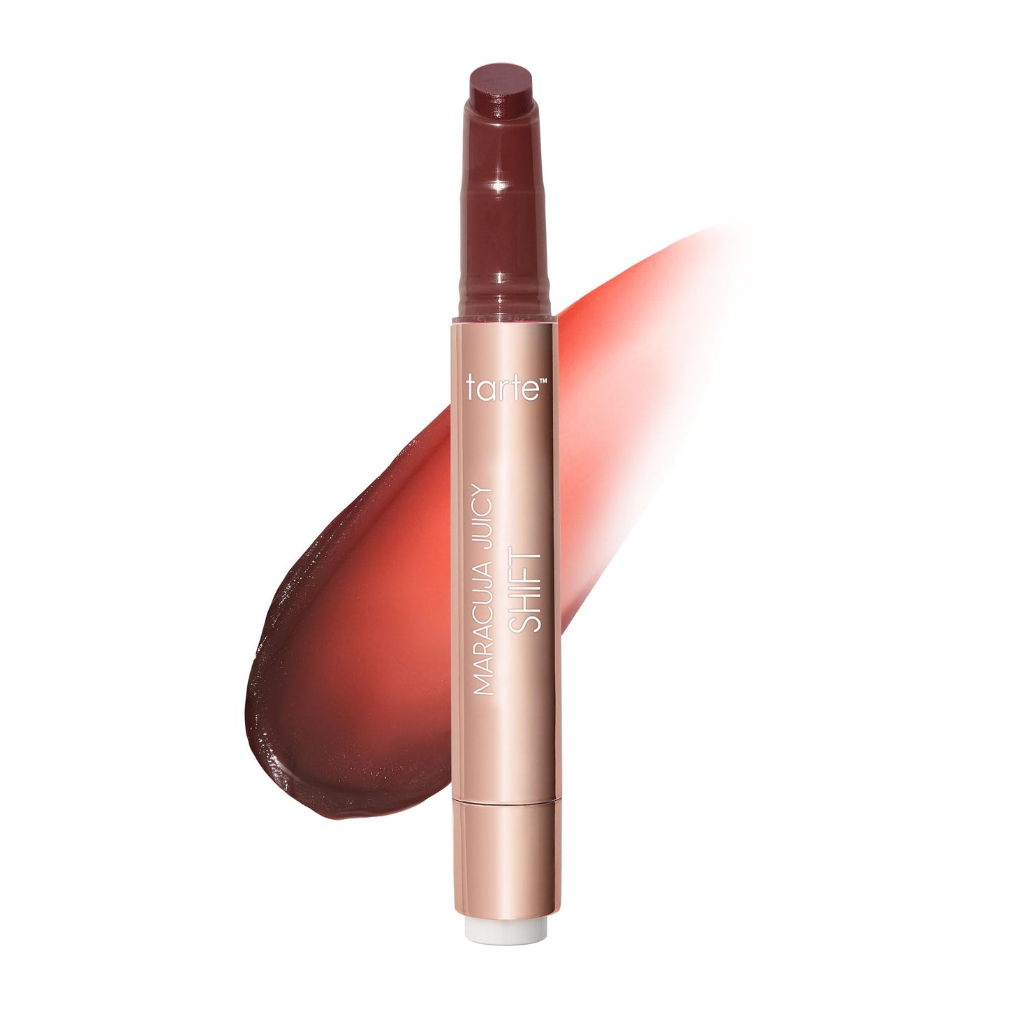 tarte maracuja juicy lip shift – Hydrating & Volumizing Lip Plumper Gloss Balm, Hyaluronic Acid, pH-Powered Plumping Lipgloss, High Shine Finish, Vegan & Cruelty-Free, full size, honeysuckle