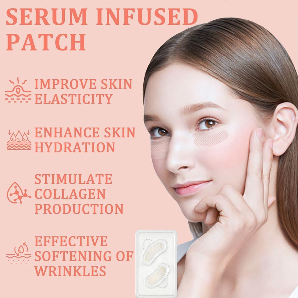 Under Eye Patches - Micro Eye Masks for Puffy Eyes & Dark Circles | 2 Packs