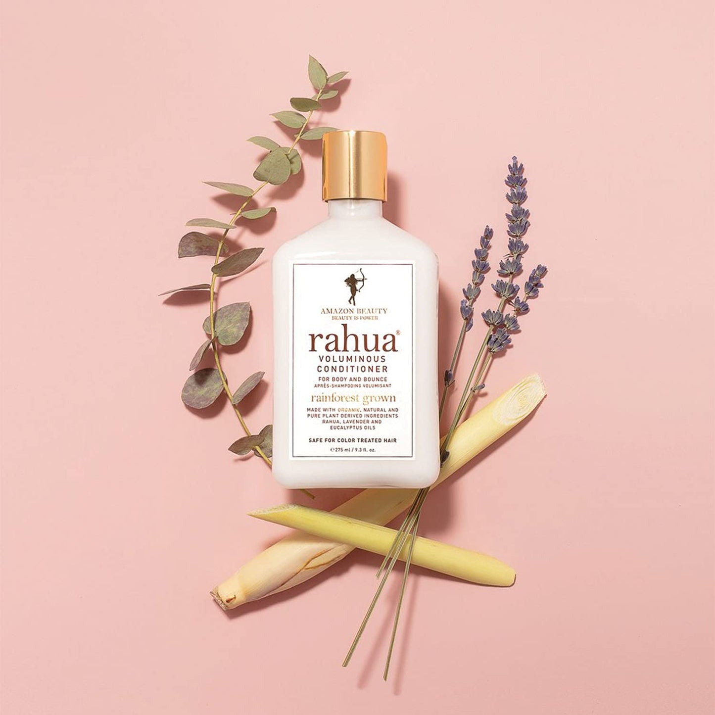 Rahua Voluminous Conditioner - Natural Volumizing Shampoo for Fine to Medium Hair - Sulfate Free Clarifying Hair Care with Rahua Oil, Lemongrass & Green Tea - Organic, Vegan & Color Safe - 9.3 Fl Oz