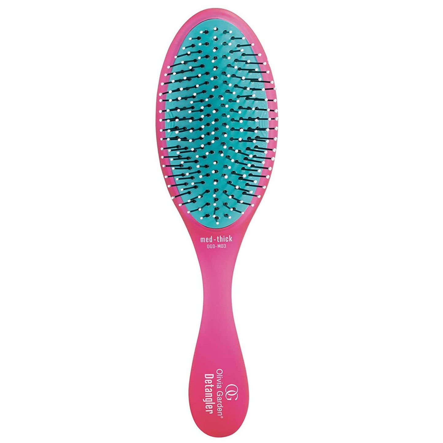 Olivia Garden Detangler Brush - Perfect for Medium to Thick Hair | Ideal for Women, Men & Kids