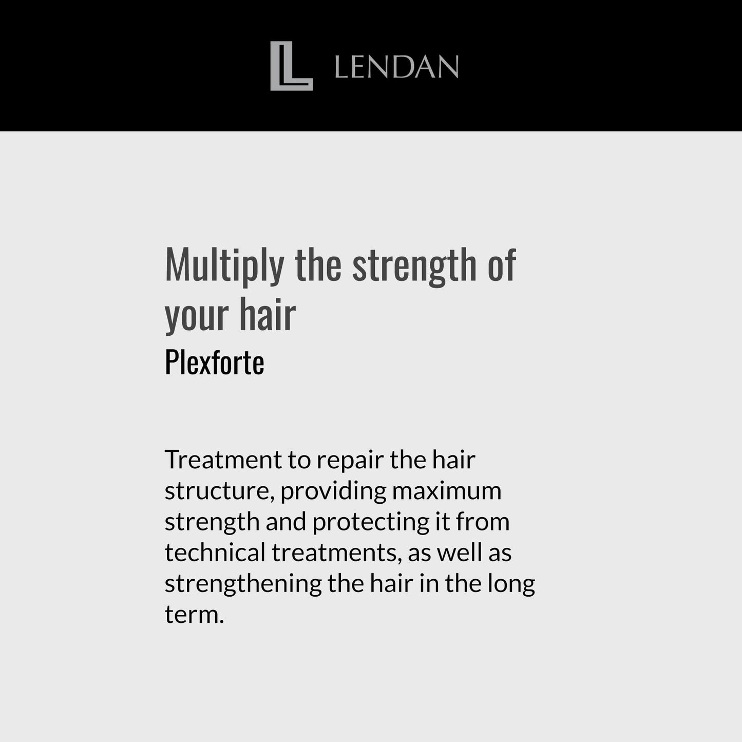 Lendan - Hair Conditioner - Nº5 Conditioner - 300 ml - With Plexforte Technology - Reduces Hair Breakage - Restores Hair Strength - Adds Shine and Softness - Anti-Frizz