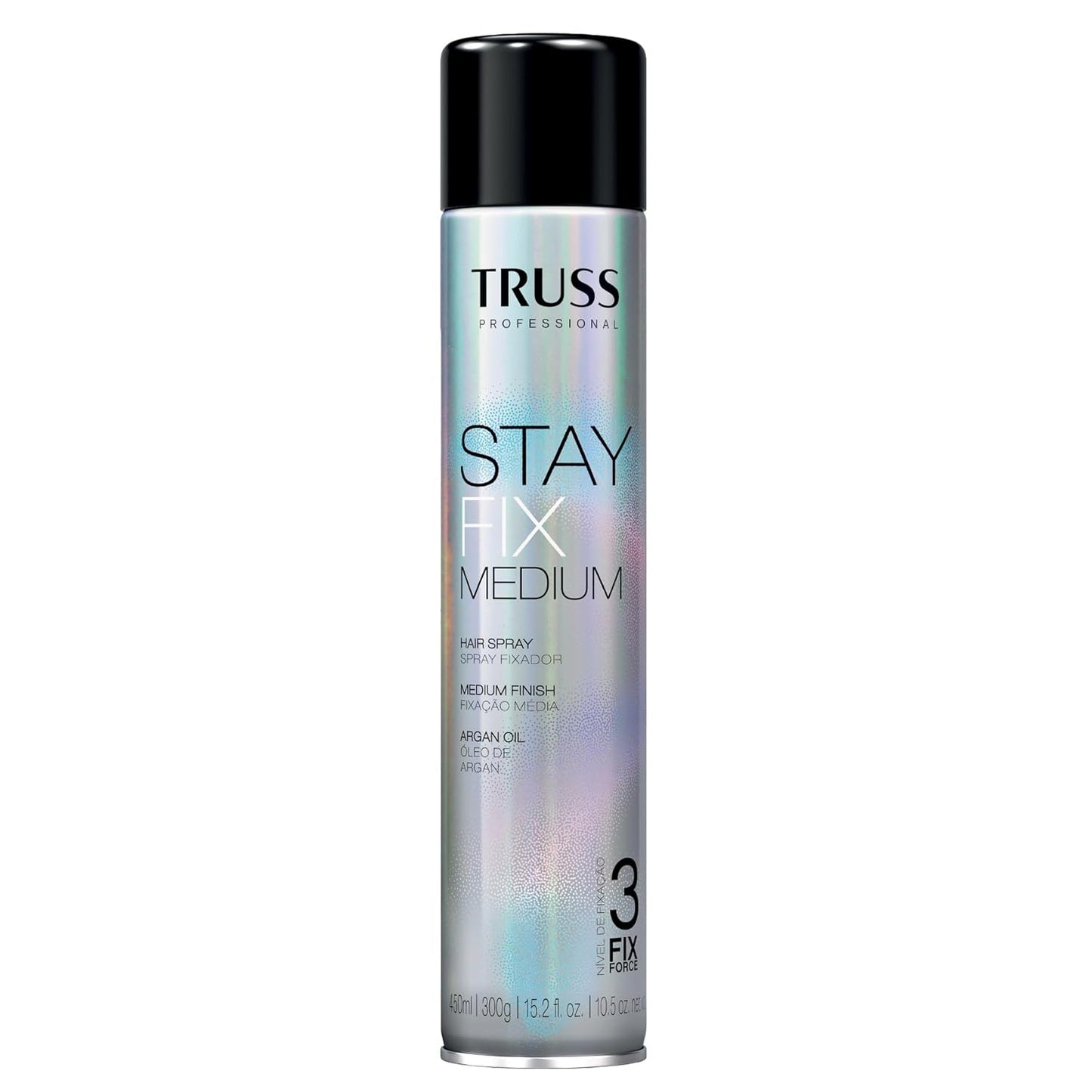 Stay Fix Flexible Hold Hair Spray - Medium Hold Anti-Frizz Spray with Argan Oil | 15.2 fl oz