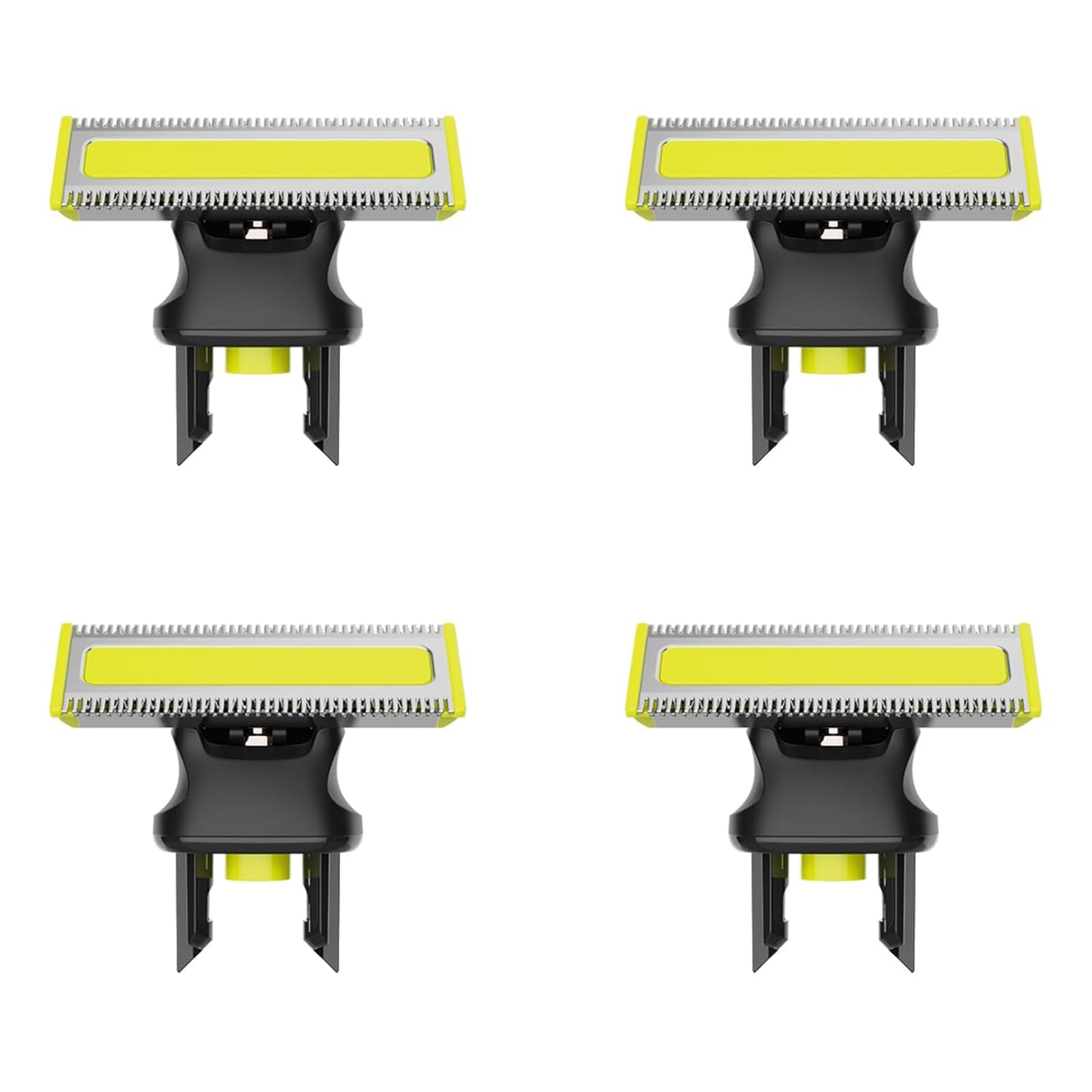 Norelco Electric Shaver Replacement Heads - Compatible with OneBlade QP14xx, QP25xx, QP26xx | 4 Pack