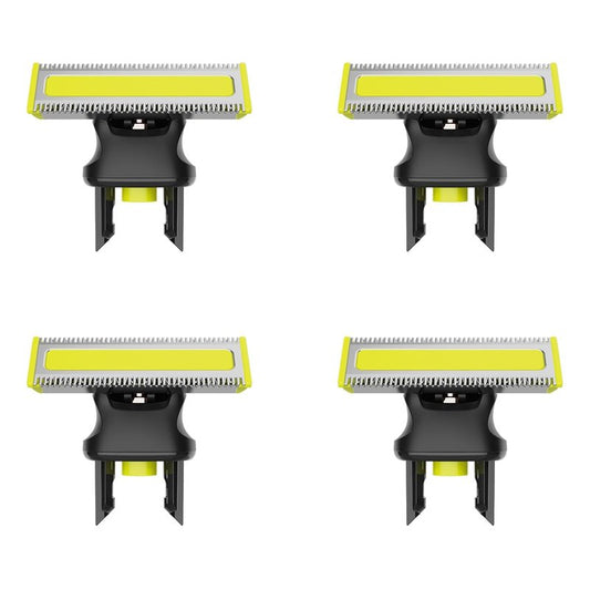 Norelco Electric Shaver Replacement Heads - Compatible with OneBlade QP14xx, QP25xx, QP26xx | 4 Pack