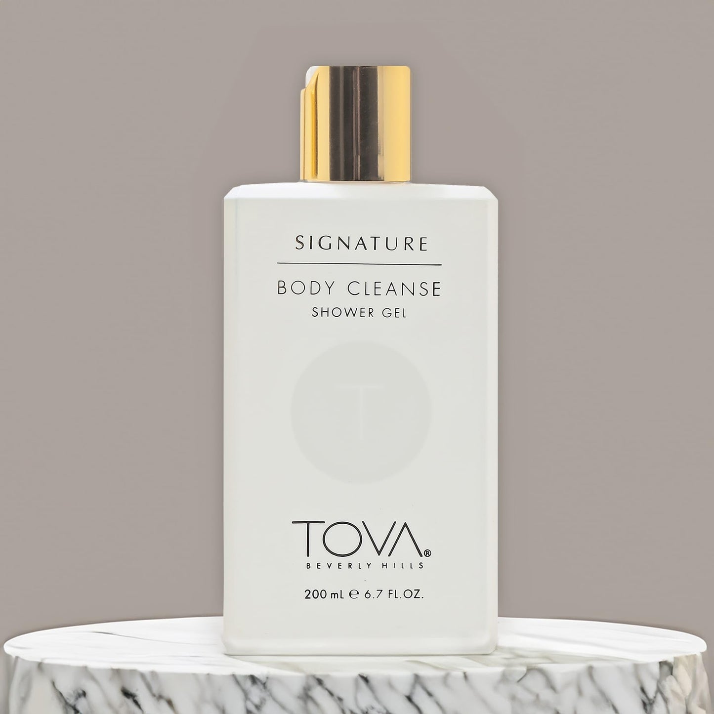Tova Signature Shower Gel – Moisturizing Fresh & Floral Cleanser for Women – Cornflower and Sea Fennel – USA-Made and Cruelty-Free – 6.7 fl oz