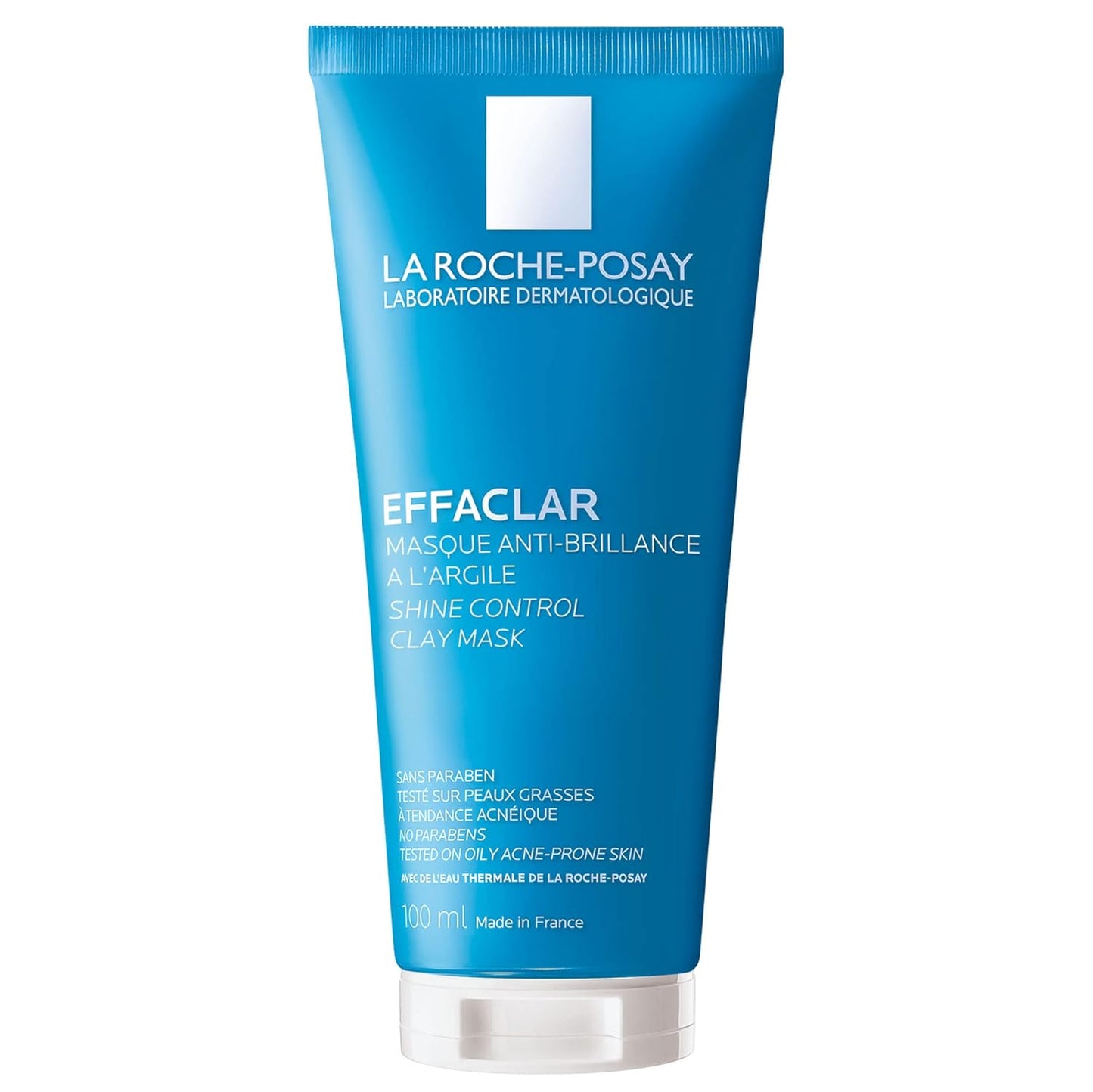 La Roche-Posay Effaclar Clay Face Mask for Oily Skin - Unclogs Pores & Controls Shine
