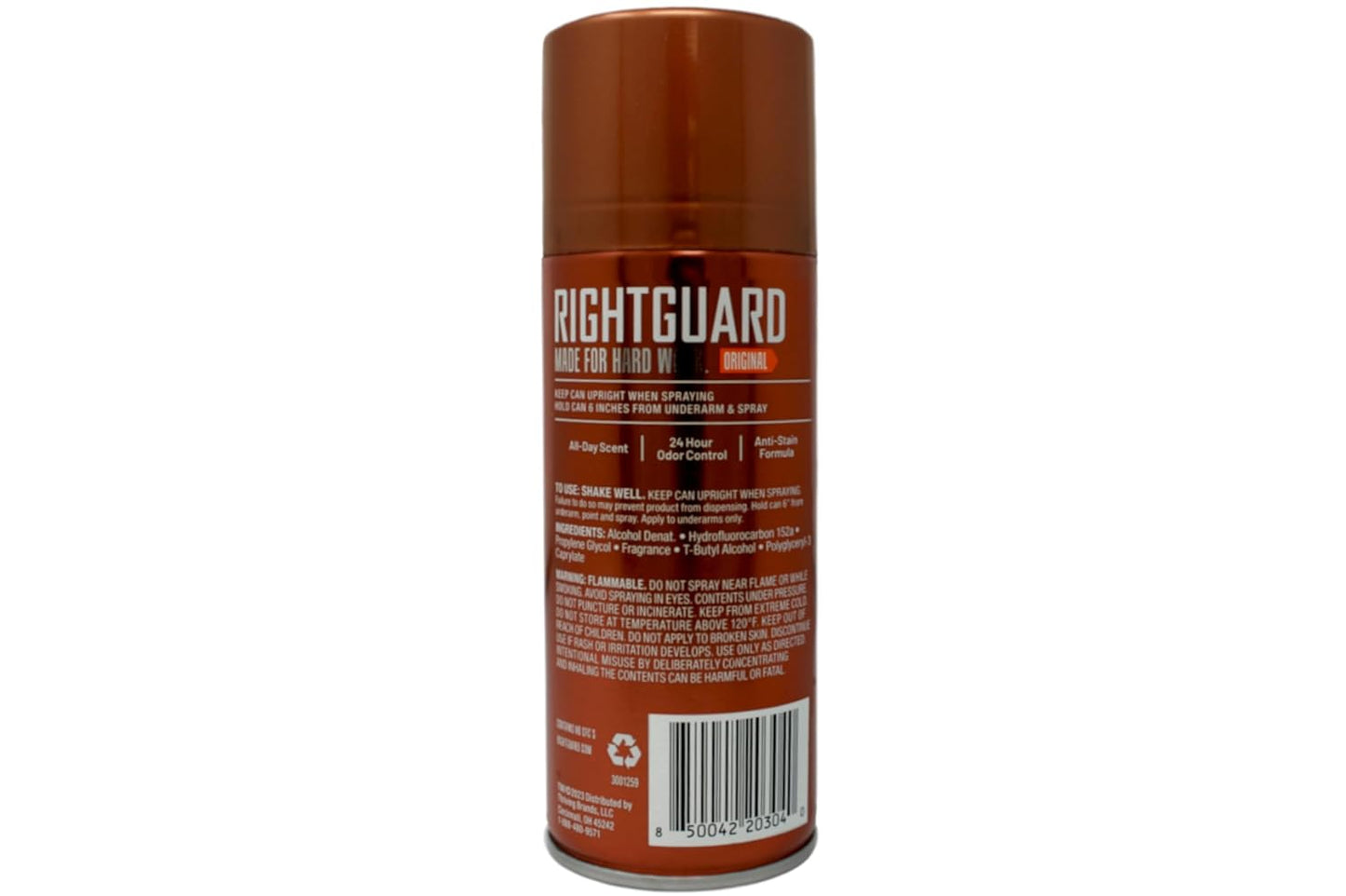 Right Guard Sport Deodorant - Original Aerosol Spray 8.5 oz | Pack of 5