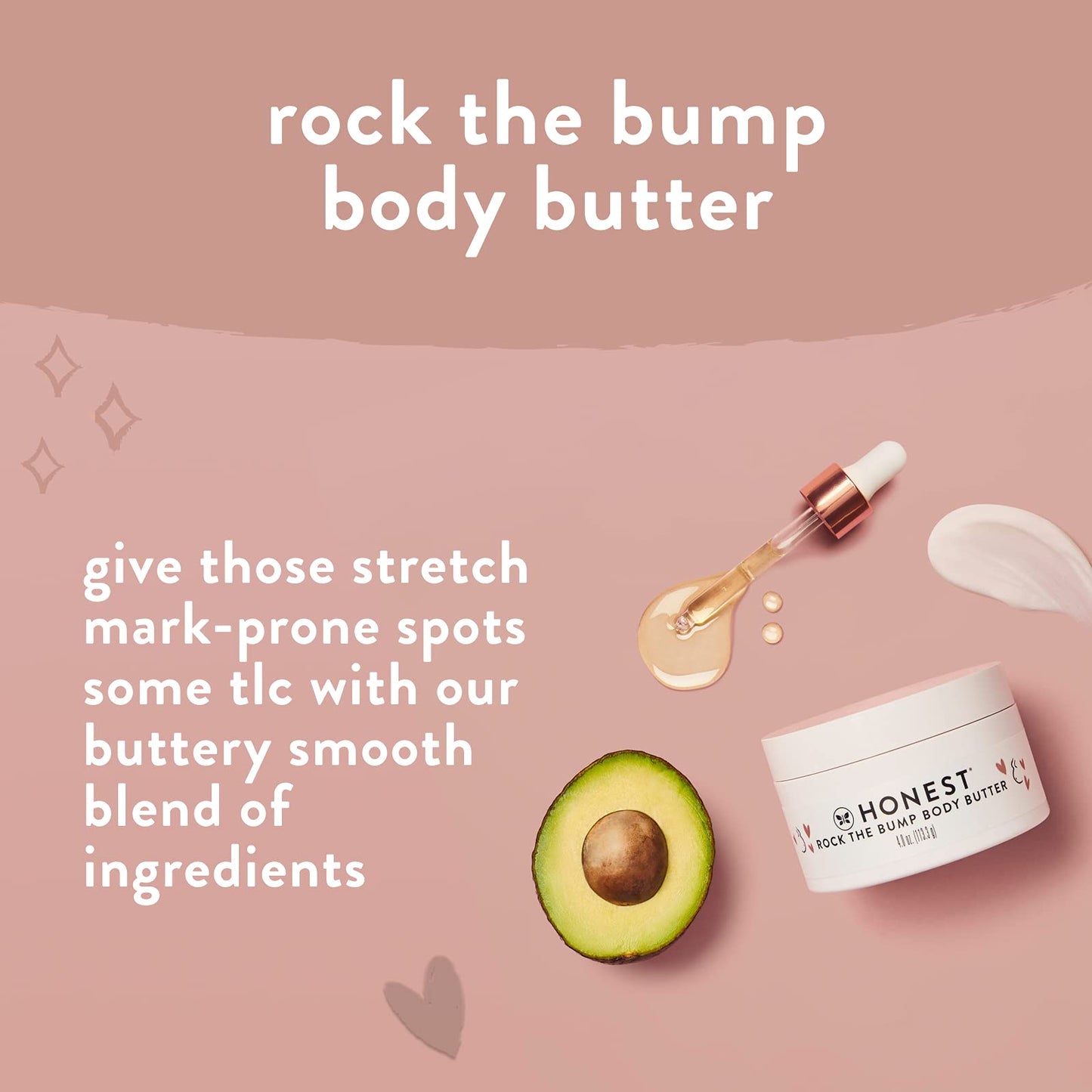 The Honest Company Honest Mama Body + Belly Bump Love Bundle | Moisturizing