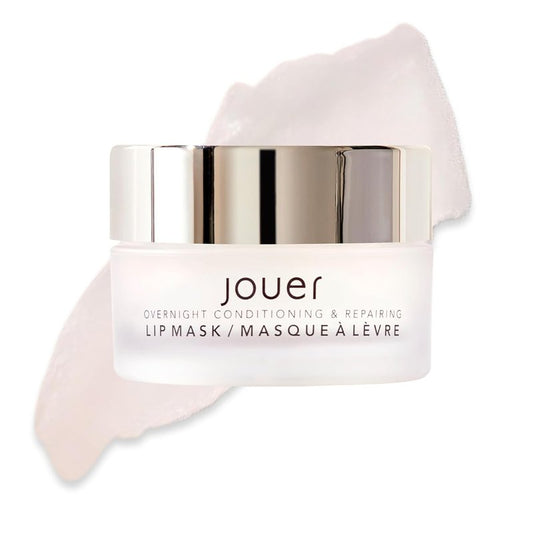 Jouer Mint Overnight Lip Masque | Moisturizing Lip Treatment with Maxi Lip for Plumper, Hydrated Lips