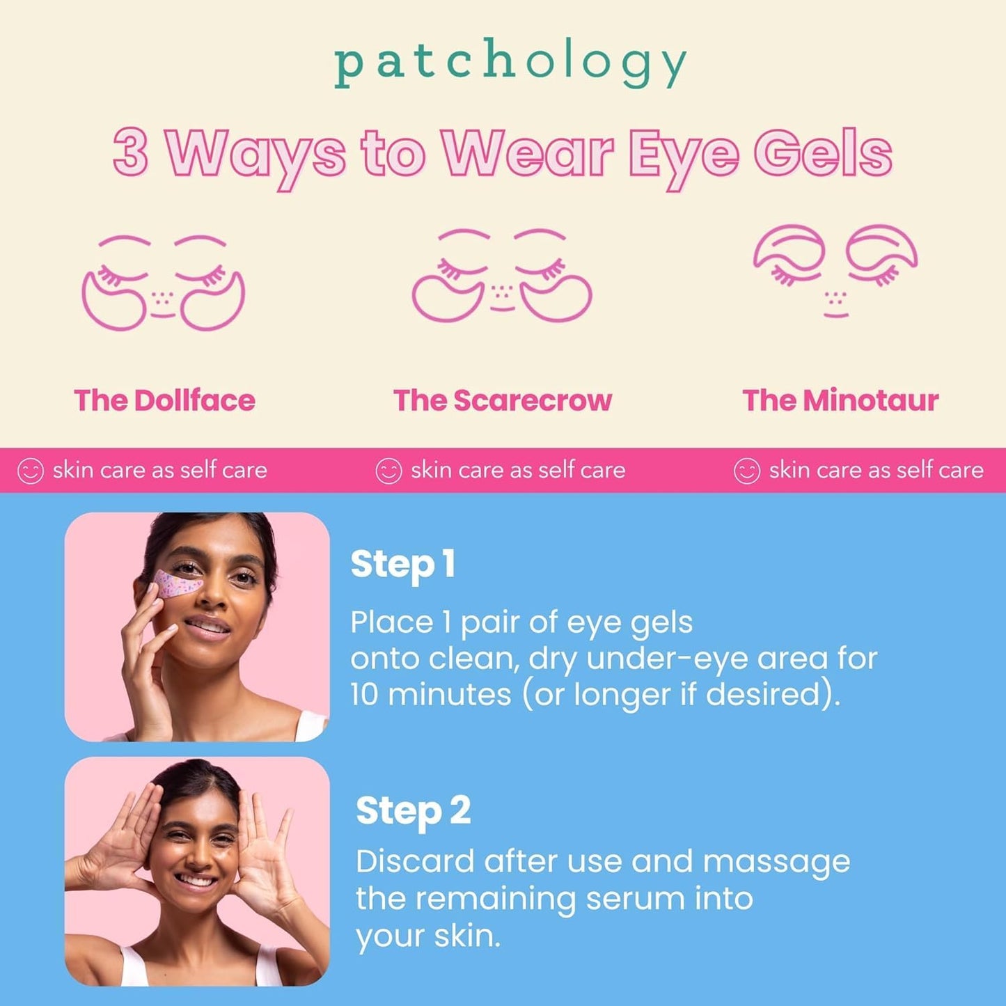 Patchology Eye Want Cake Hydrating Eye Patches - Soothe Puffy Eyes & Dark Circles | 5-Pack Birthday Cake Masks