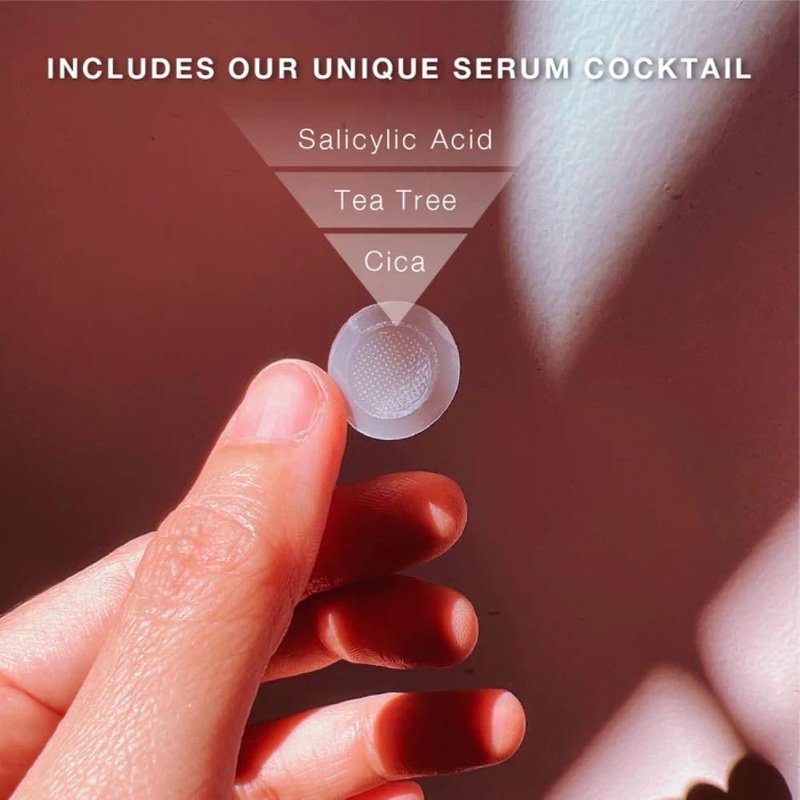 SKIN INC Deepcare Blemish SOS Pimple Patches - Overnight Acne Spot Treatment with Micro Dart Technology | Tea Tree & Salicylic Acid