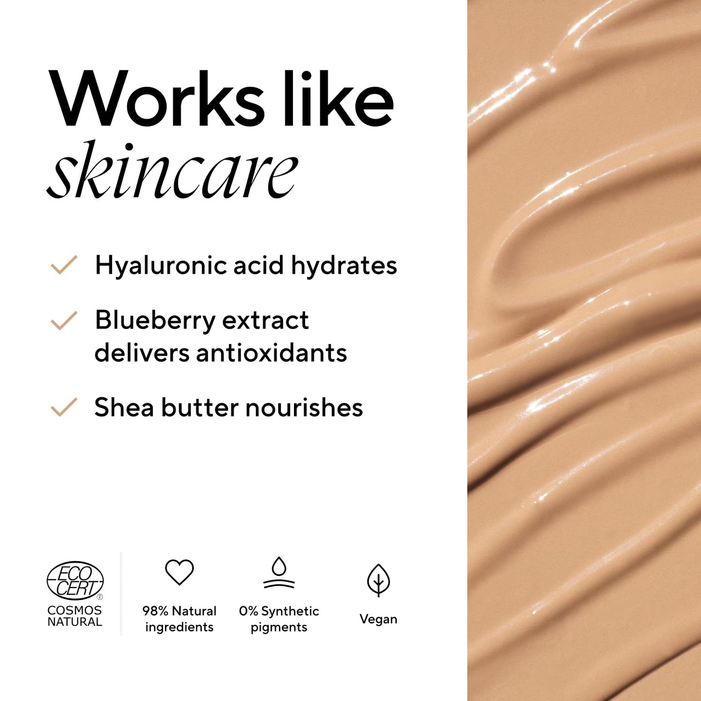Luminous Under Eye Colour Concealer - Perfect for Dark Circles & Blemishes | 35 Honey - 4ml, Vegan, Hyaluronic Acid