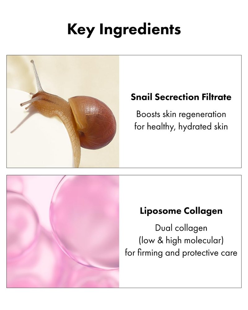It'S SKIN Active Snail Collagen Toner 4.05 fl.oz, Hydrating Liposome Encapsulated Toner, Snail Mucin & Dual Collagen, Elasticity, Radiant Skin, Non-Sticky Moisturizing, Korean Skincare