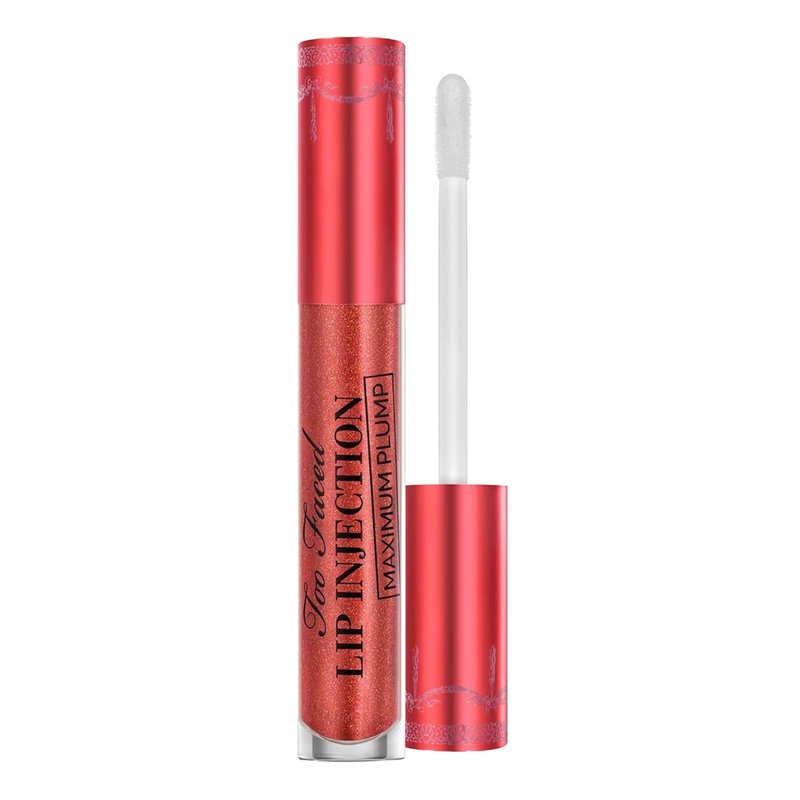 Too Faced Lip Injection Maximum Plump - Extra Strength Lip Plumper Gloss | Hydrating, 0.14 fl. oz.