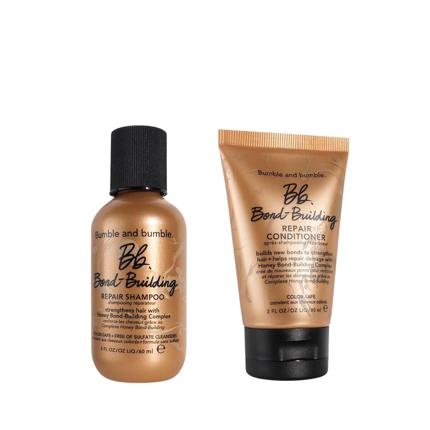 Bumble and bumble. Bond-Building Hair Repair Shampoo & Conditioner Set - Strengthens, Smooths Frizz & Adds Shine | For All Hair Types