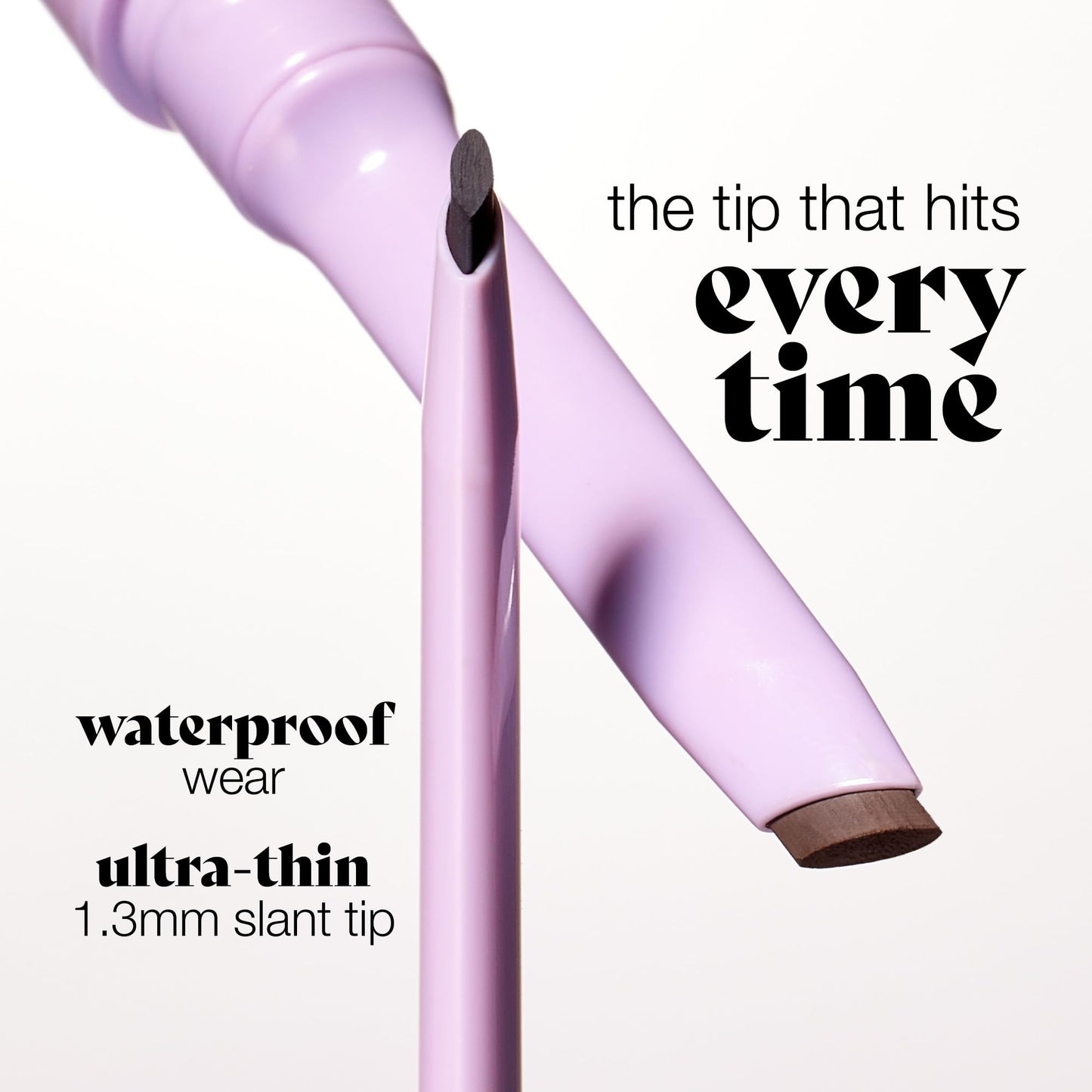 tarte tartelette quick stick liner – Ultra-Thin Slanted Tip Gel Eyeliner for Precision, Waterproof Eye Makeup, Vegan & Cruelty-Free, full size, brown