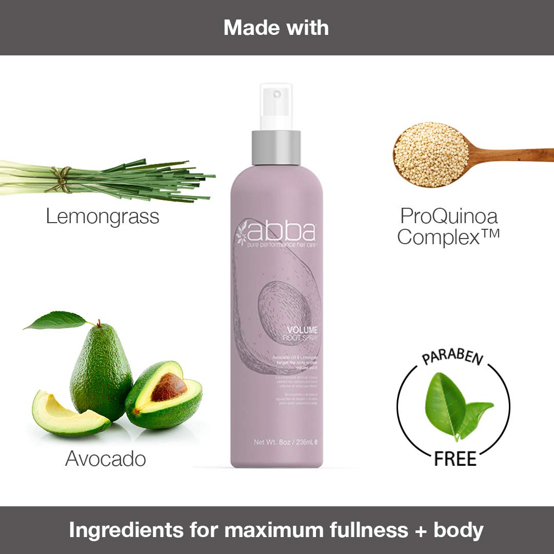 Abba Volumizing Root Spray, 8 Ounce