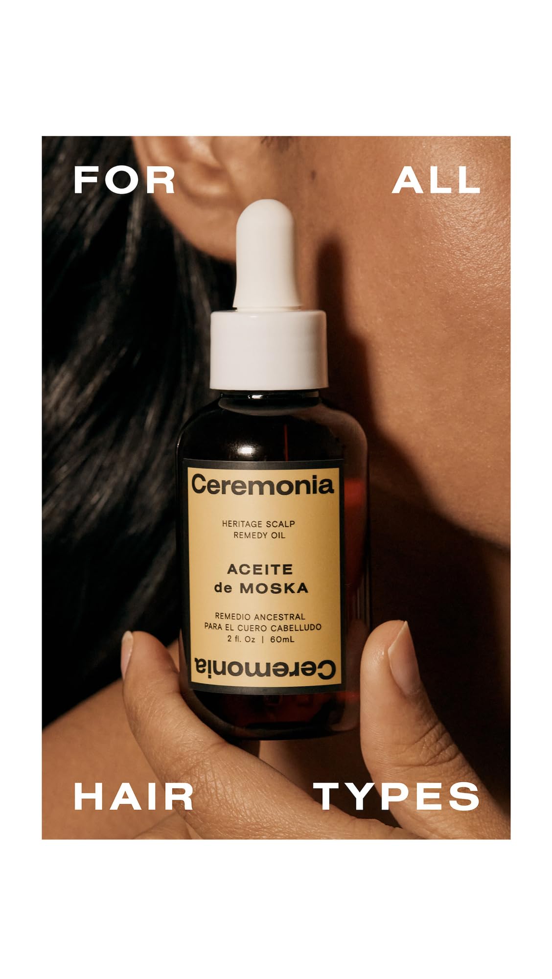 Ceremonia Women's Aceite de Moska Scalp Oil, Multicoloured, 2 oz / 60 mL