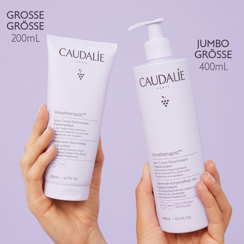Caudalie Vinotherapist Hyaluronic Acid Body Lotion - Hydrating Moisturizer for Soft Skin