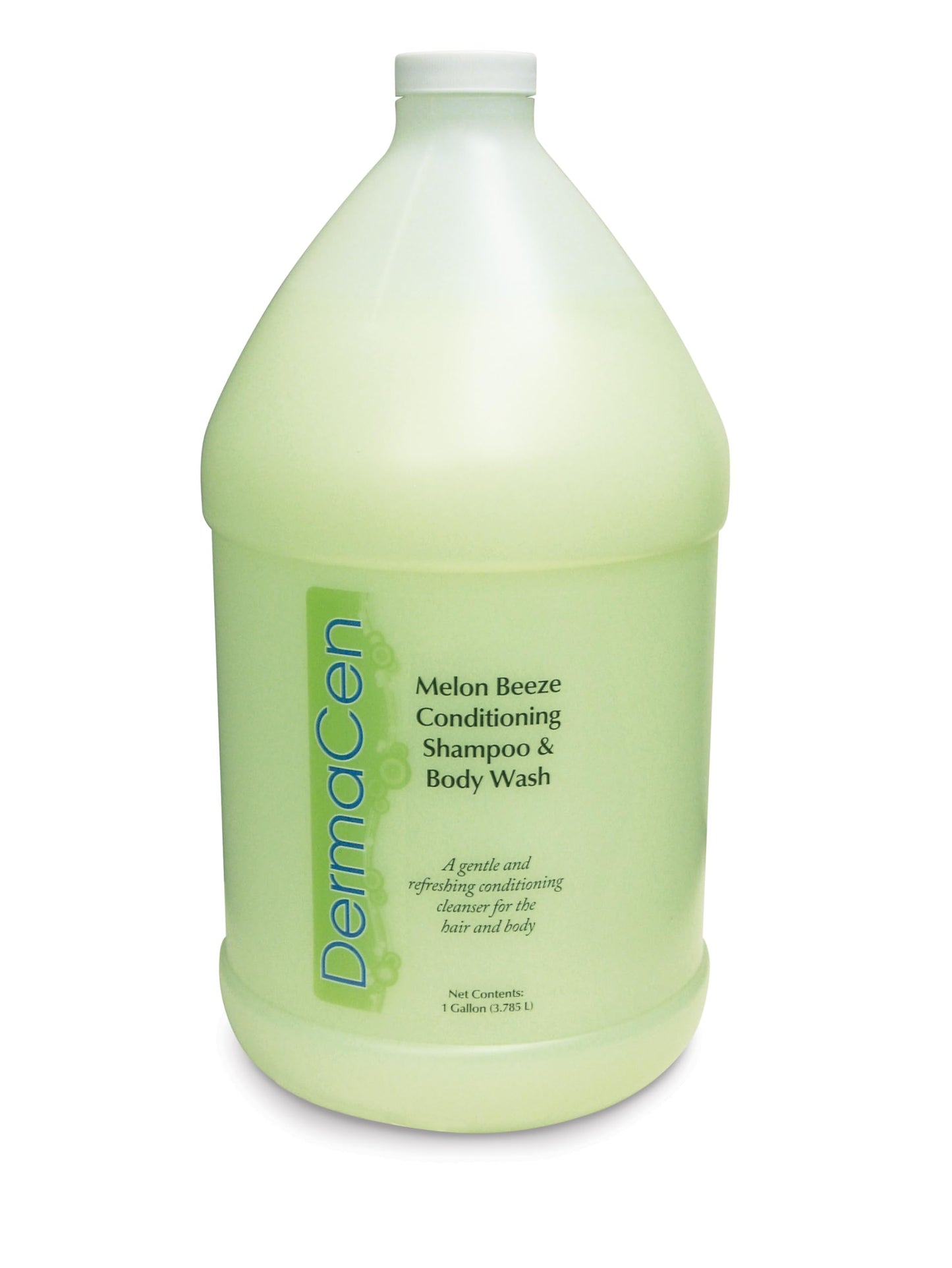 DermaCen Melon Breeze Conditioning Shampoo & Body Wash, 1 Gallon (Pack of 1)