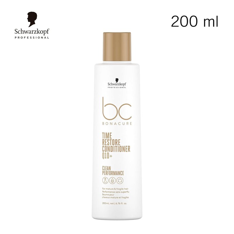 BC Bonacure Q10+ Time Restore Conditioner - Anti-Aging Hair Care | 6.7 oz