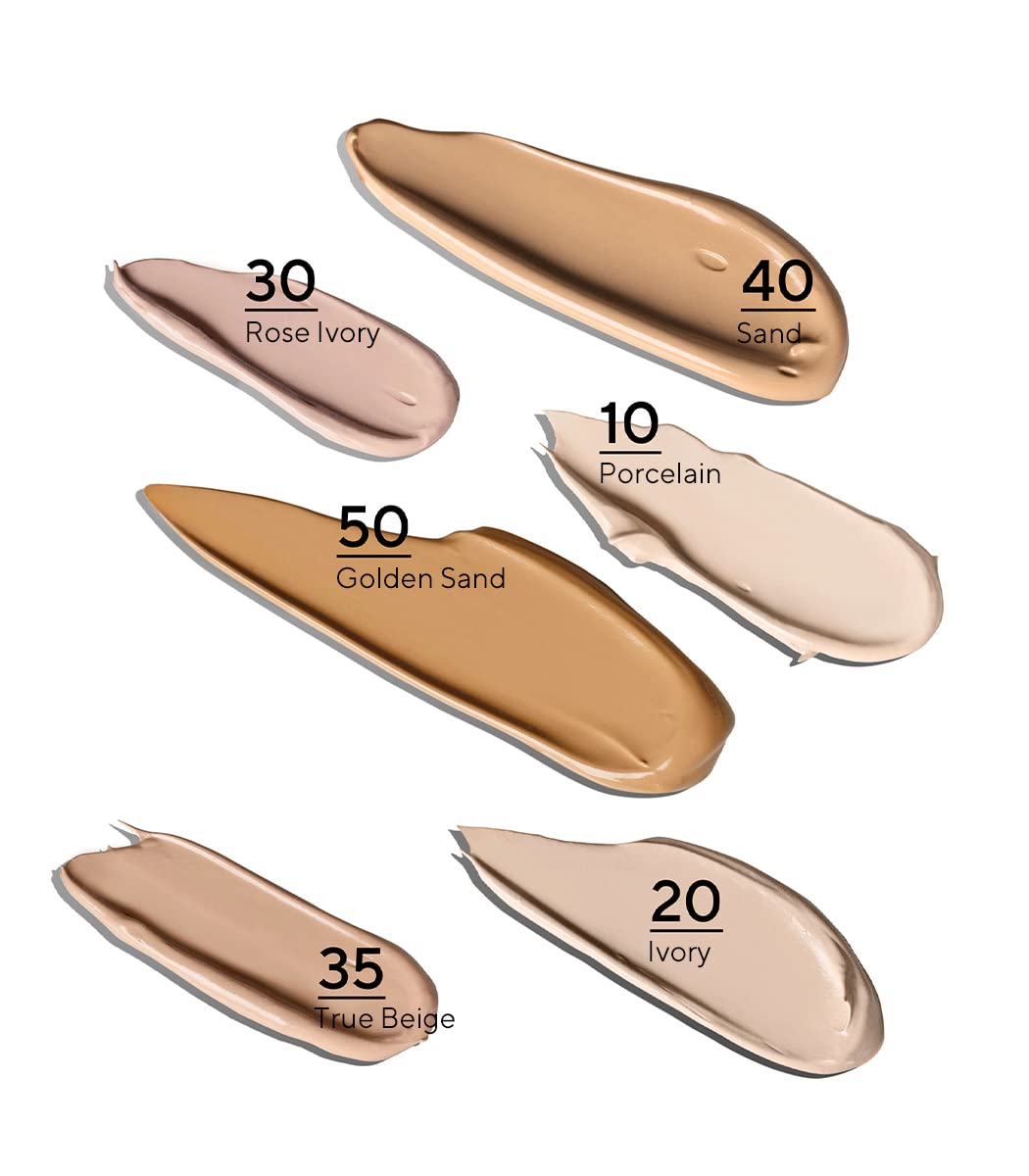 MADARA SKINONYM Semi-Matte Peptide Foundation Shade 35 True Beige 30 ml, Liquid Mineral Foundation with Hyaluronic Acid, Buildable Medium Coverage, Natural Finish for Mature Skin, ECOCERT Certified