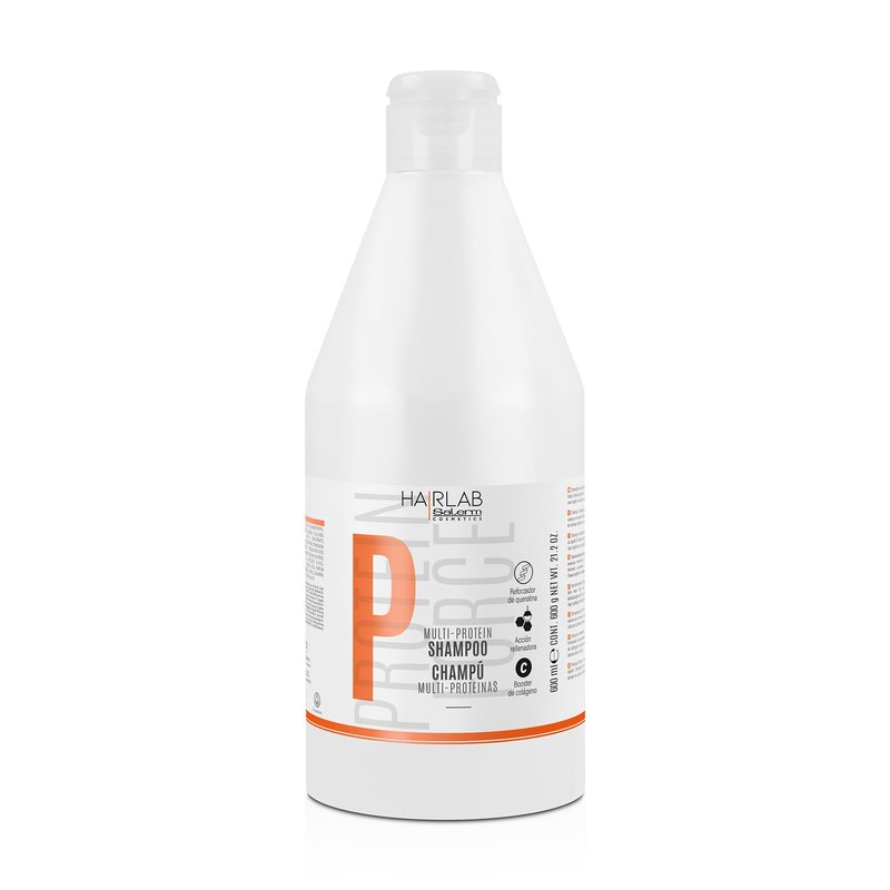 SALERM - Fortifying Shampoo - Multi-Protein Hair Lab Shampoo - 600 ml - Helps Nourish and Strengthen Hair - Improve Hair Appearance - Paraben-Free